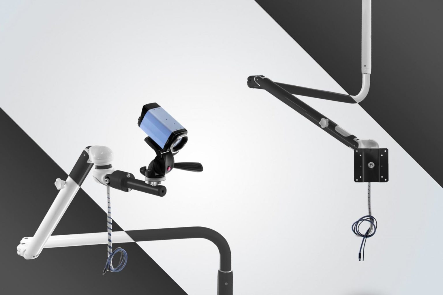 Arms and Mounts for camera Not only for the medical sector.